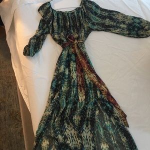 Floor length summer dress